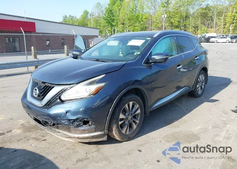 2015 Nissan Murano Sl z USA, uszkodzony, nr VIN 5N1AZ2MH3FN208306